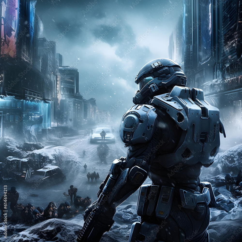 spaceship in the city, generative ai spaceship in the city, generative ai