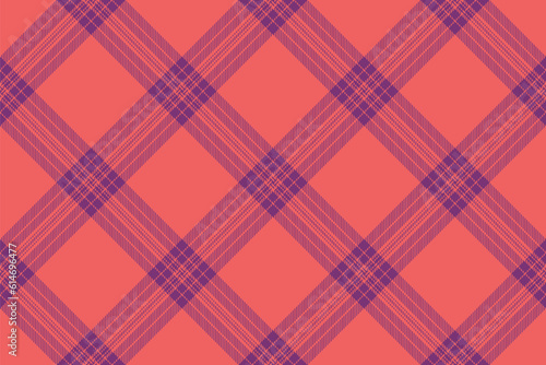 Background tartan check of fabric textile plaid with a vector seamless pattern texture.