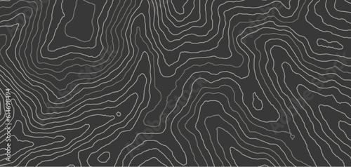 Topographic map pattern contour background geography landscape. 3d land structure map grid mountain earth abstract topography.
