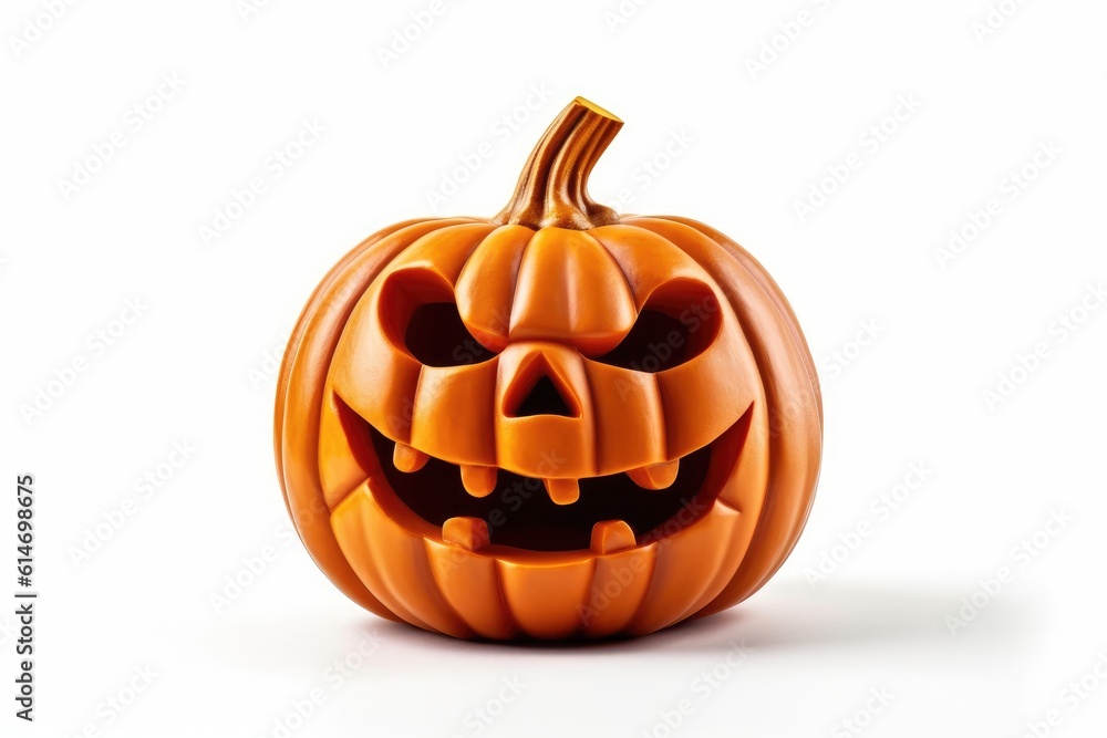 Spooky halloween pumpkin carving. Generative AI Spooky halloween pumpkin carving. Generative AI