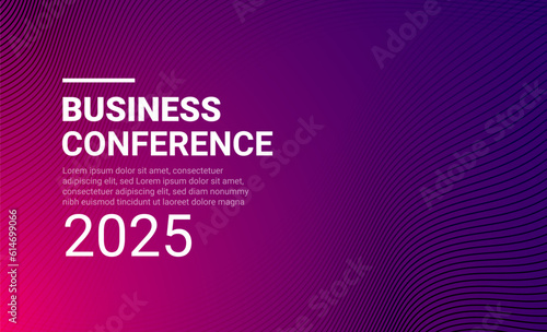 Abstract business conference design template science. Flyer poster business background digital corporate design.
