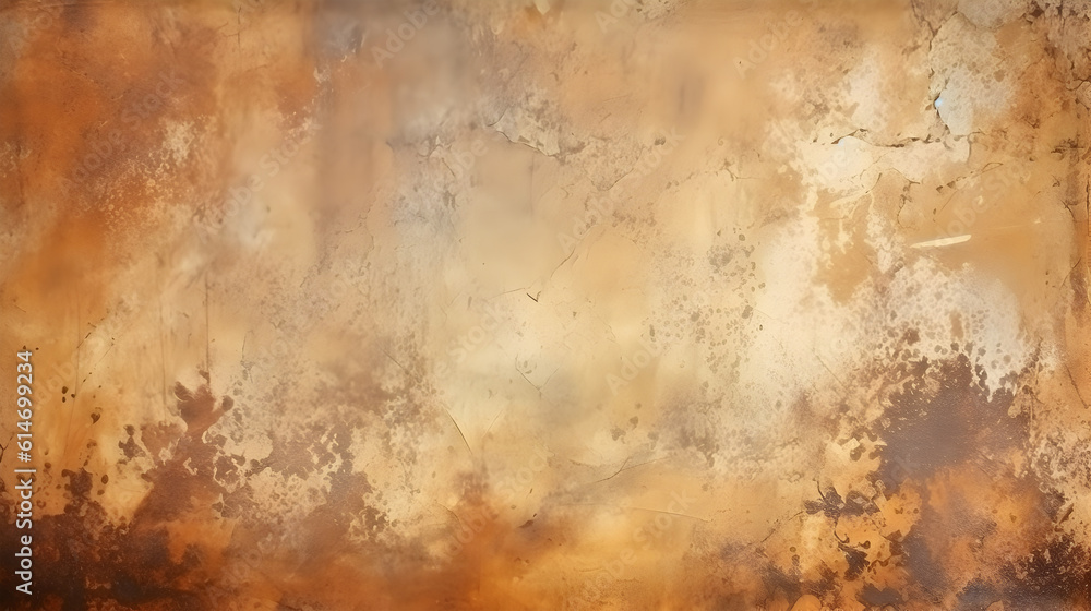 abstract brown grunge background bg texture wallpaper. Generative AI.