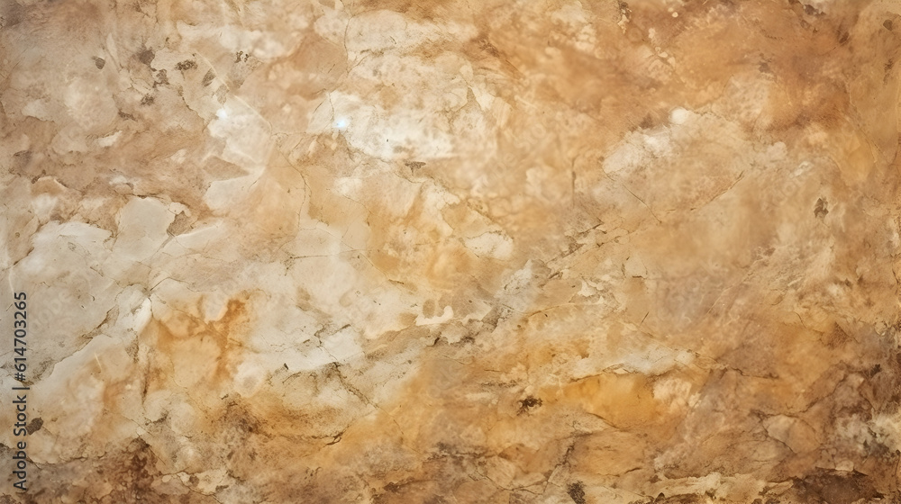 Grunge brown stone texture background. Generative AI.