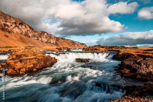 river rapids, northern Iceland, Iceland,