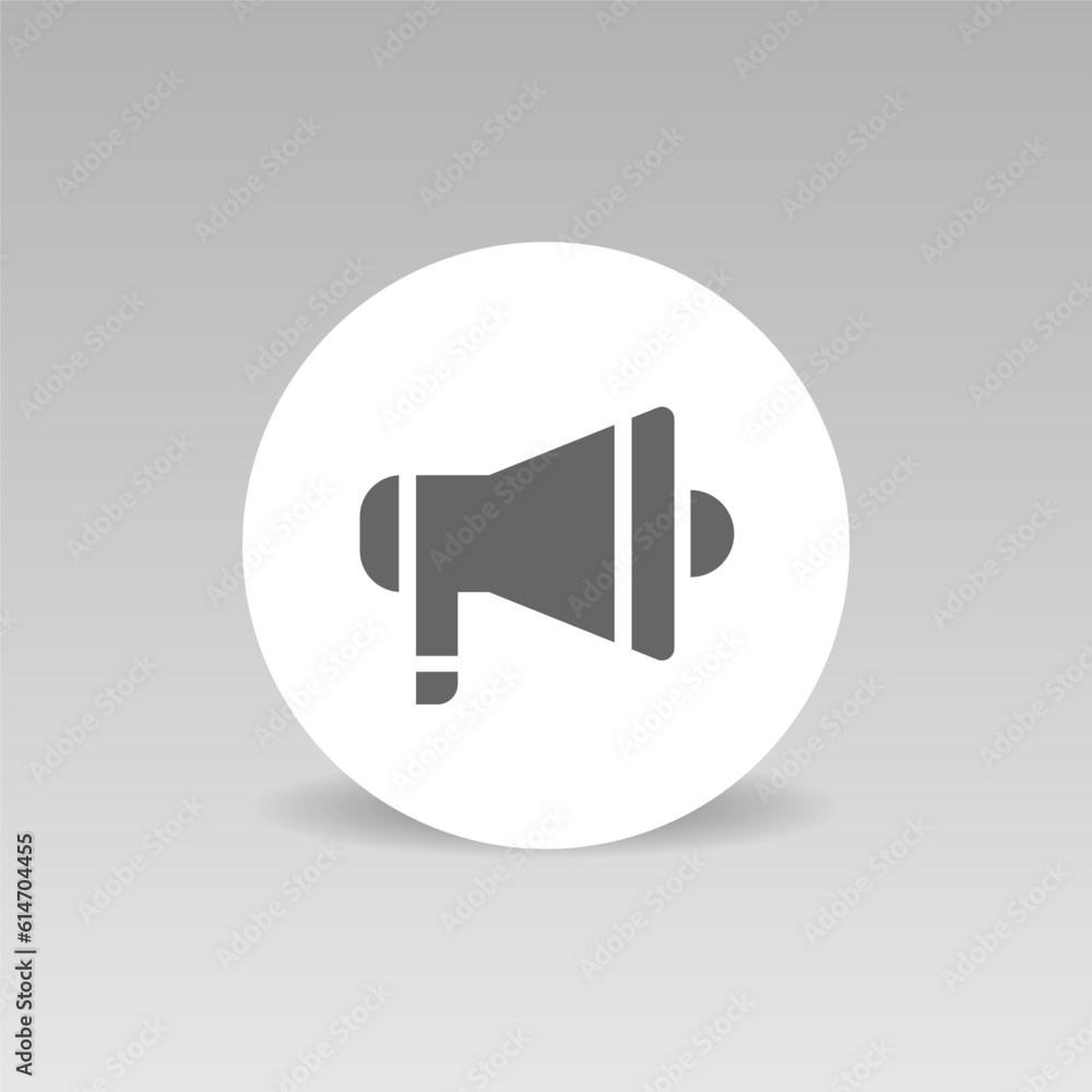 Megaphone vector icon Seo Business Web Speaker sign Megaphone vector icon Seo Business Web Speaker sign