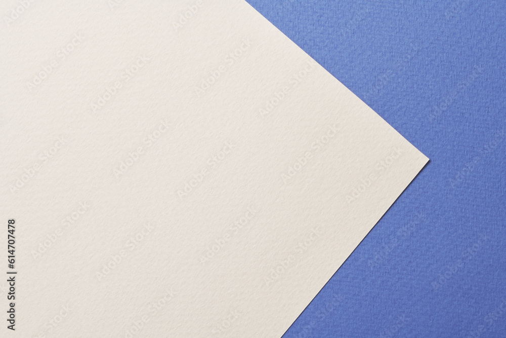 Rough kraft paper background, paper texture blue white colors. Mockup with copy space for text Rough kraft paper background, paper texture blue white colors. Mockup with copy space for text