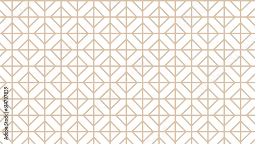 Beige and white seamless pattern with ornament