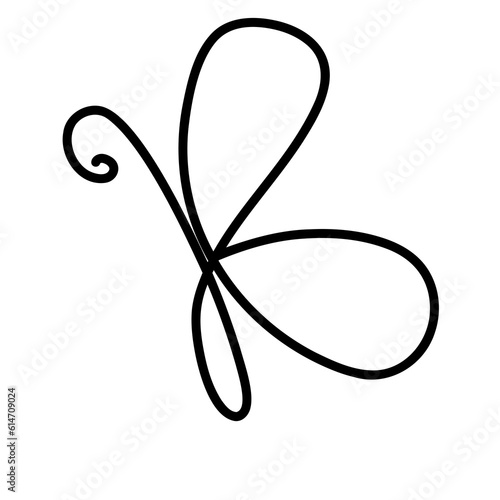 Line Butterfly