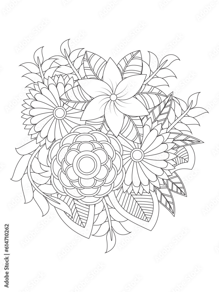 
 

   Flowers  Leaves Coloring page Adult.Contour drawing of a mandala on a white background.  Vector illustration Floral Mandala Coloring Pages, Flower Mandala Coloring Page, Coloring Page For Adul 