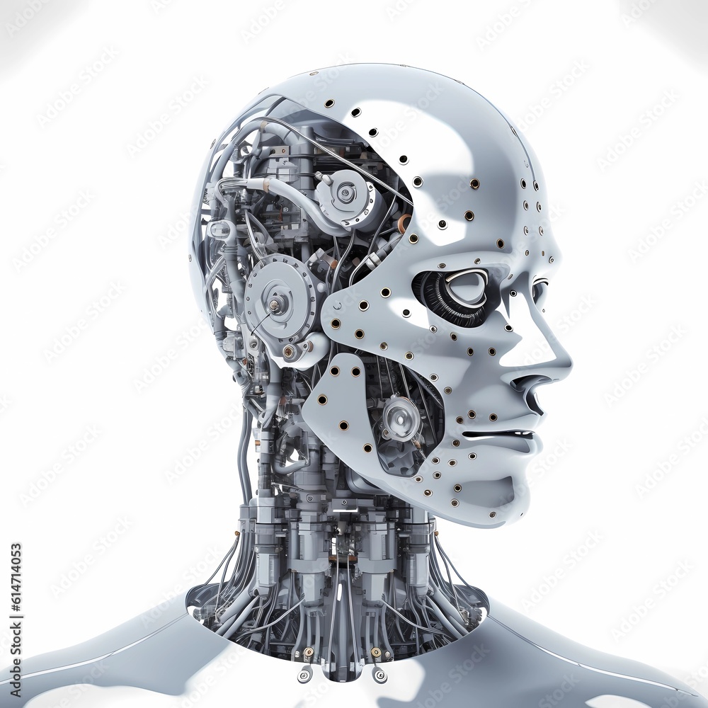 robot head ai robot head ai
