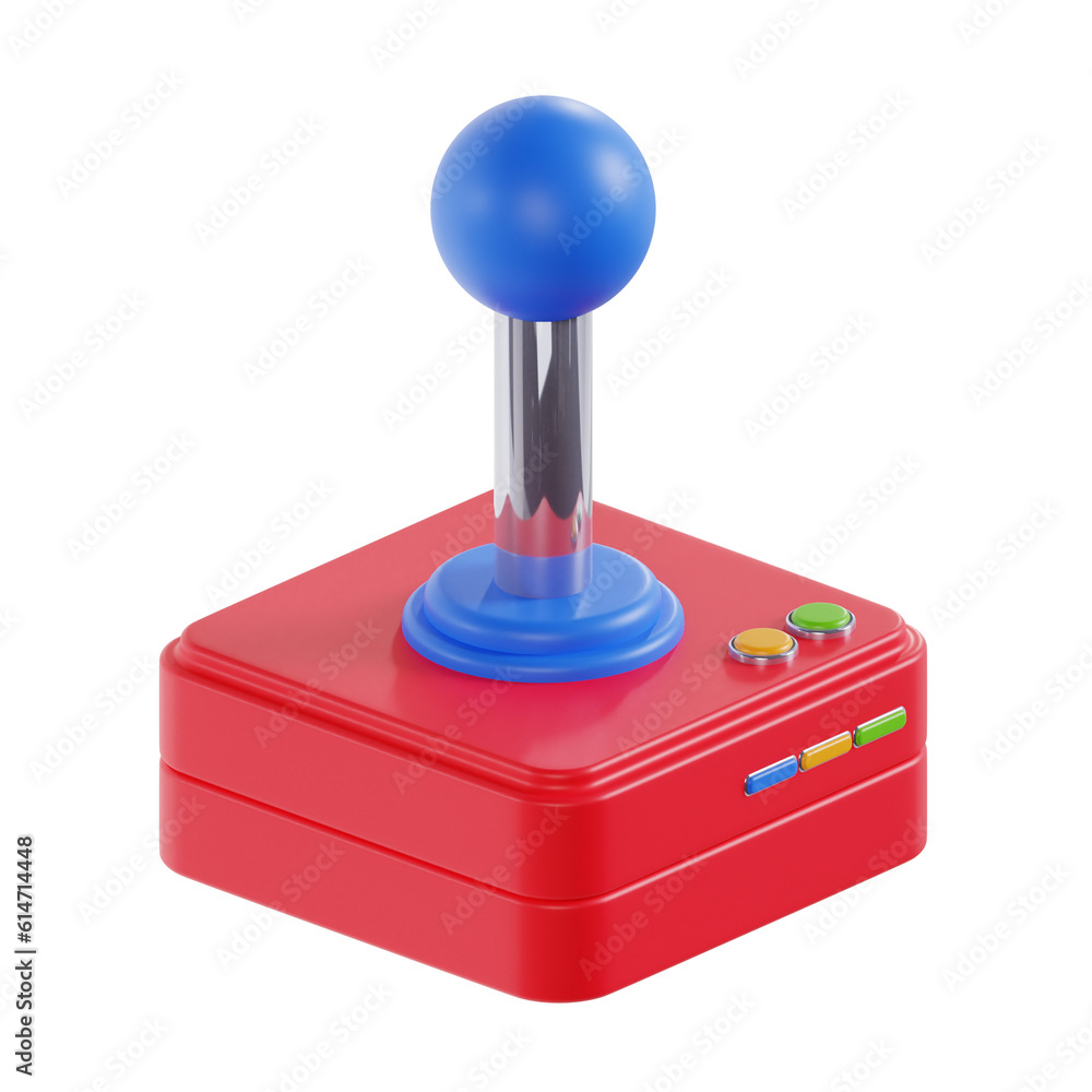 3d Game Controller. icon isolated on white background. 3d rendering illustration 3d Game Controller. icon isolated on white background. 3d rendering illustration
