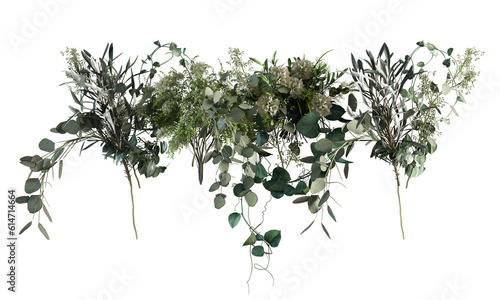 Wallpaper Mural twig isolated on white Torontodigital.ca