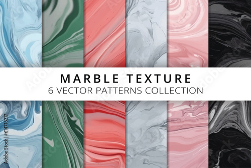 Marble texture pattern collection. Luxury marble texture background collection