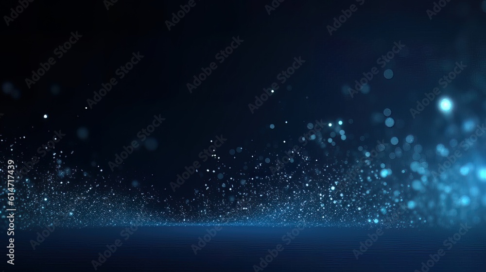 Dark blue and glow particle abstract background. Dark blue and glow particle abstract background.