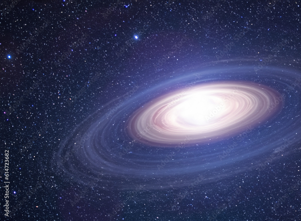 Obraz premium space galaxy background