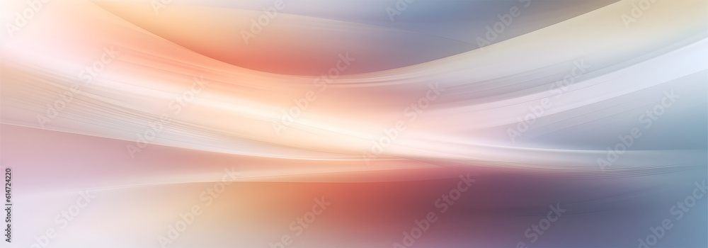 Obraz premium Abstract background with a white light blur. Generative AI.