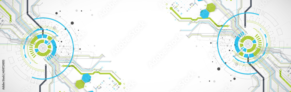 Abstract background with plexus effect. Scientific and technological concept with the use of technical elements formed in the shape of a circle. Abstract background with plexus effect. Scientific and technological concept with the use of technical elements formed in the shape of a circle.