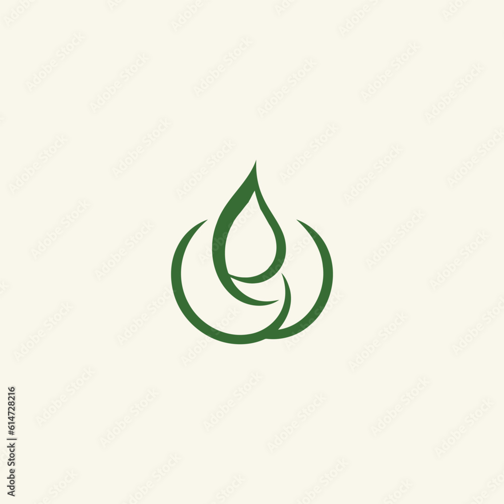 Leaf logo design vector illustration Leaf logo design vector illustration