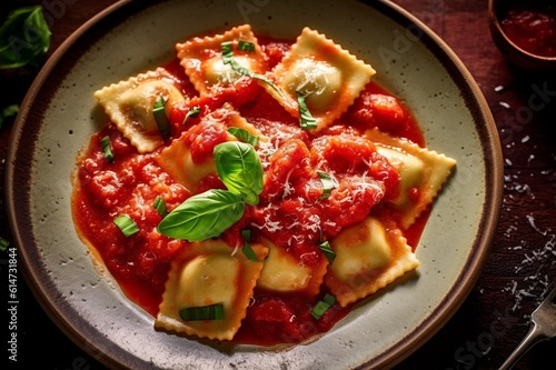 Ravioli tomatoes
