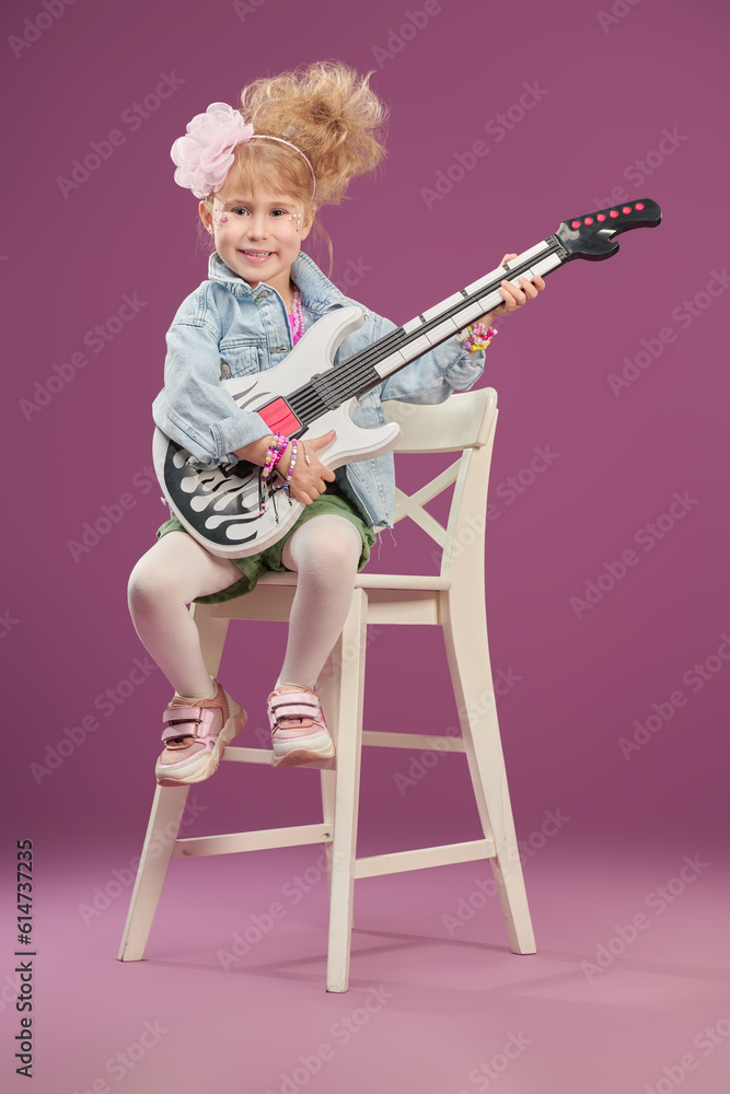 Fototapeta premium child pop star