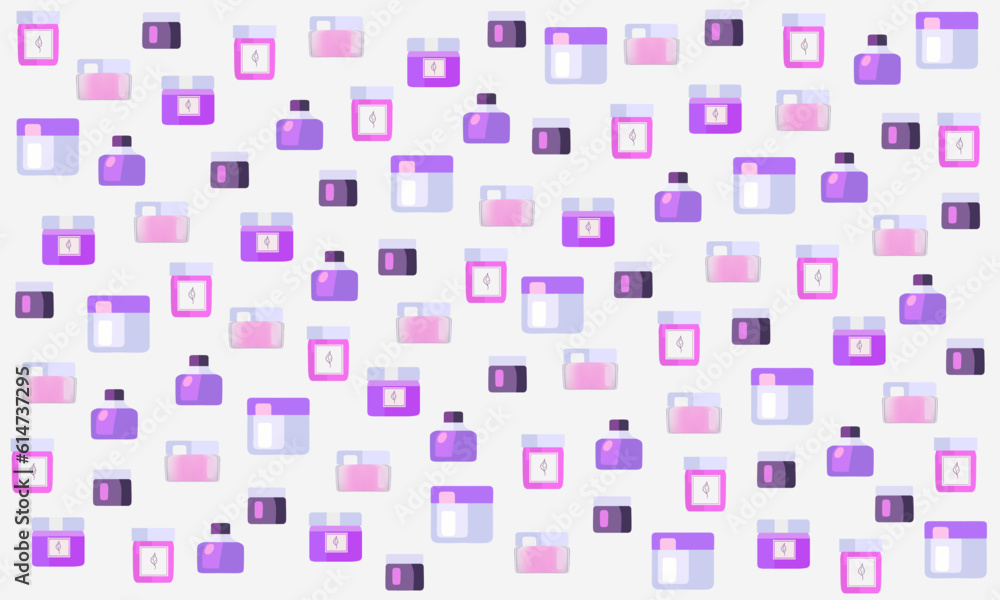 Beautiful background with cosmetics Beautiful background with cosmetics