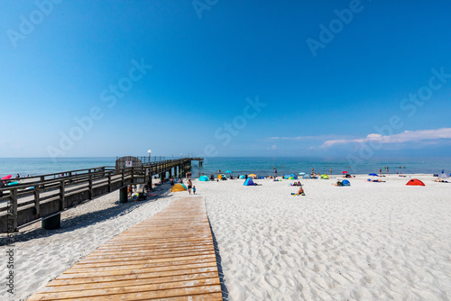 Strand in Rerik an der Ostsee.