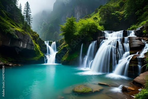 waterfall in the forest