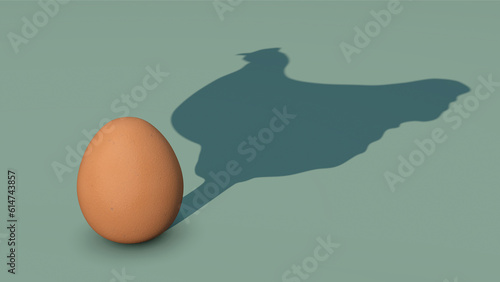 Huhn oder Ei - Was war zuerst da?