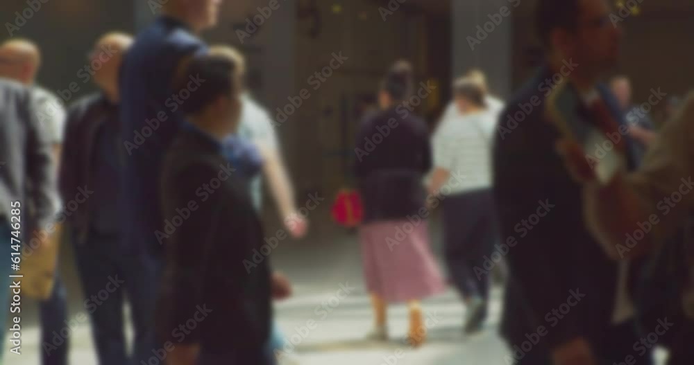 time lapse. modern business life in the city. defocused blurry video. background on the theme of business. blurry silhouettes of unrecognizable people moving fast in a large hall. time lapse. modern business life in the city. defocused blurry video. background on the theme of business. blurry silhouettes of unrecognizable people moving fast in a large hall.