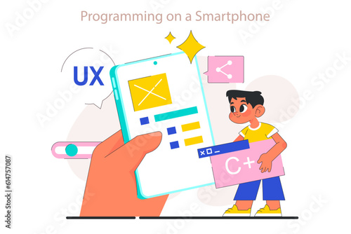 Children do programming. Computer science, AI, game technologies