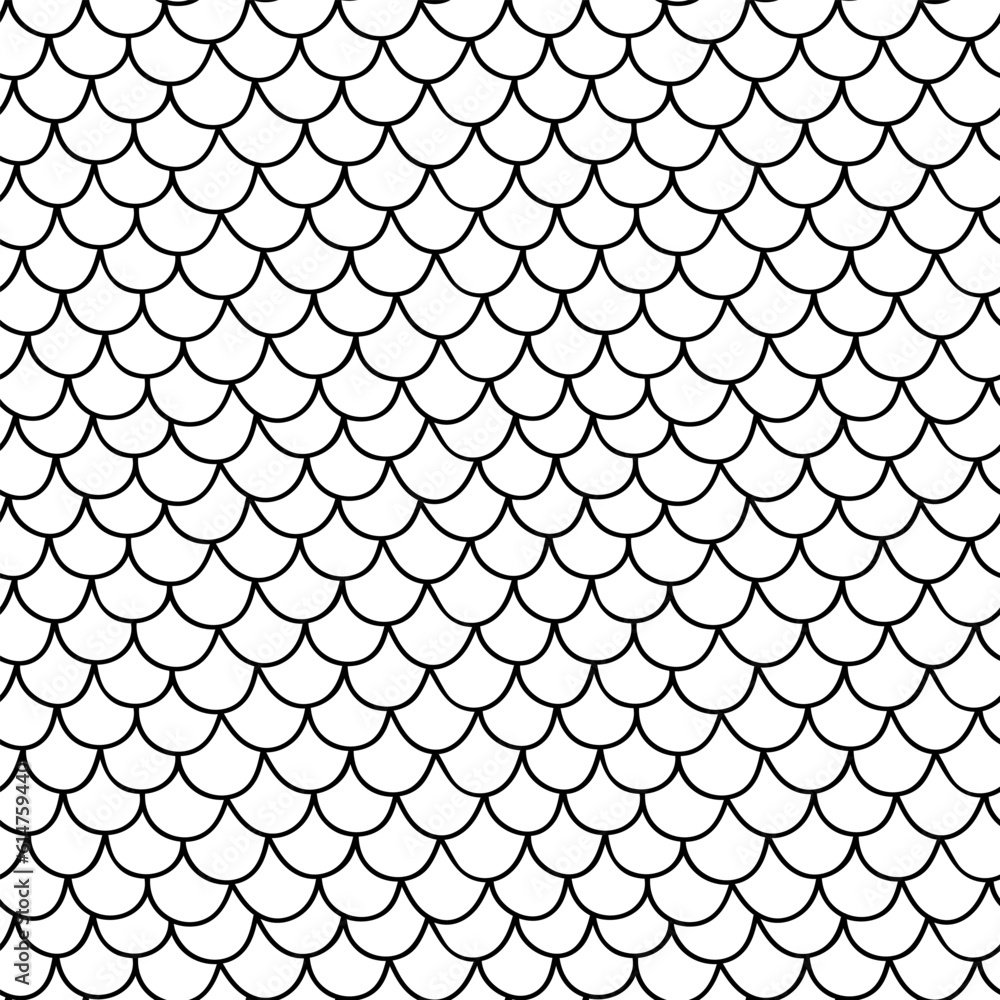 Abstract scales. Seamless scale pattern. Fish scale texture. Stock ...
