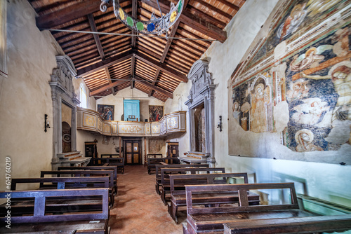 Church of St. Christopher in Cortona, Tuscany Italy
