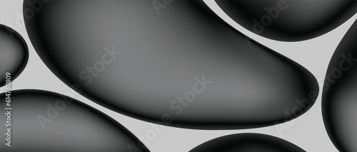 black and white abstract background with liquids