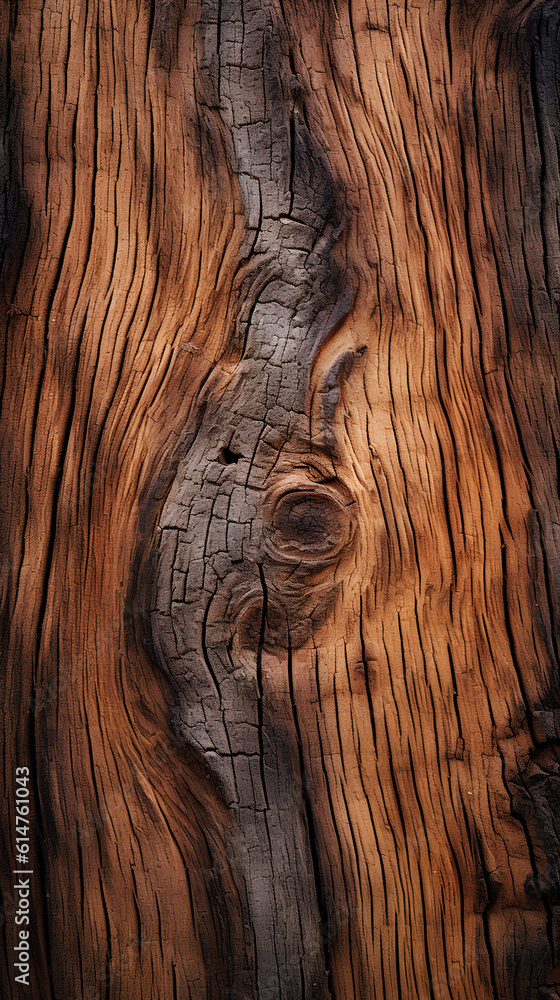 Fototapeta premium Tree wood texture. IA generative.