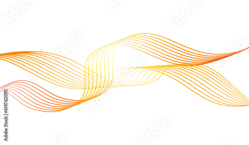 Dynamic Effect Abstract Wave Line Flow Curve Wavy Waver  Swirl Twist Element Vector Sound Audio Volume Striped Graphic Orange Template Motion Movement Business Editable Stroke Transparent Background
