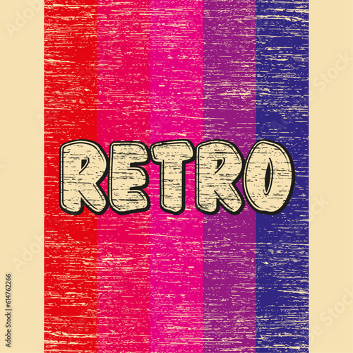 Fond retro grunge