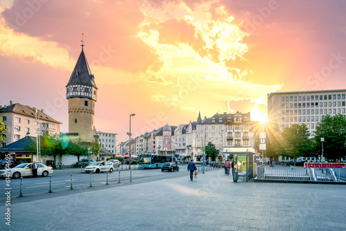 Bockenheimer Warte, Frankfurt am Main, Hessen, Deutschland  photo