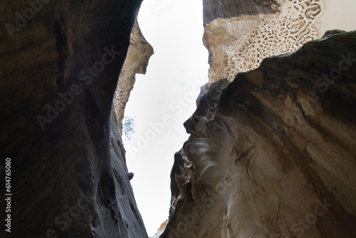 Azhurnyy Canyon (Ybykty Sai) on the Mangystau (Mangyshlak) Peninsula in Kazakhstan