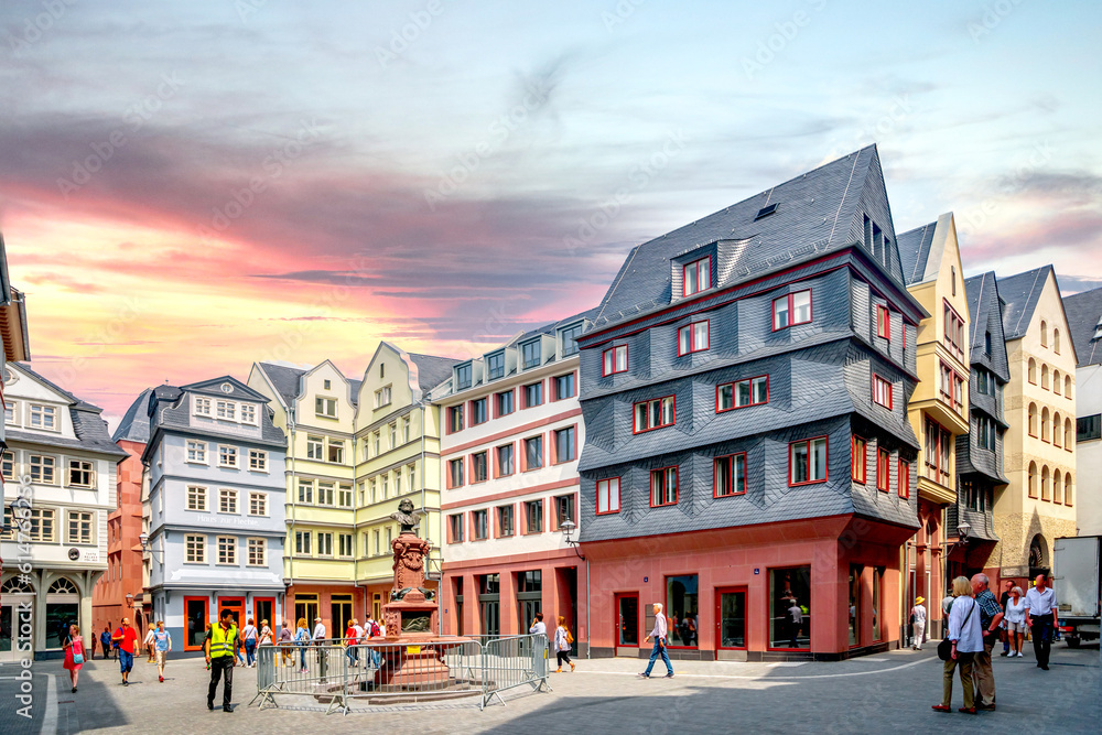 Neue Altstadt, Frankfurt am Main, Hessen, Deutschland 