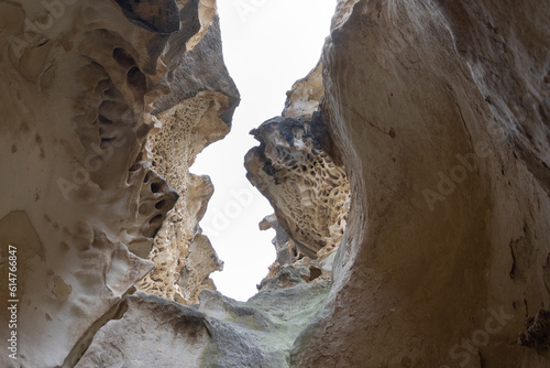 Azhurnyy Canyon (Ybykty Sai) on the Mangystau (Mangyshlak) Peninsula in Kazakhstan