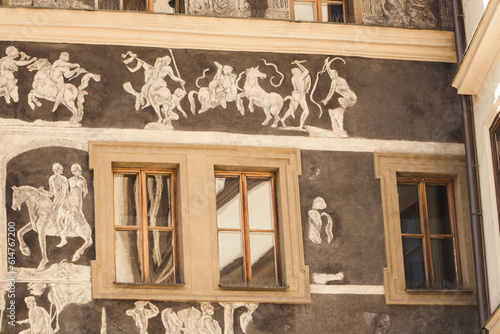 facade of an old house