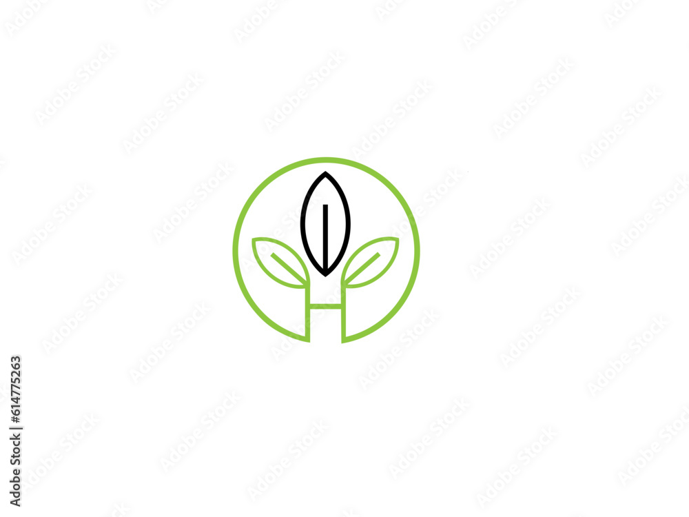 Modern creative Letter H logo icon and leap sheap design template elements vector design . Modern creative Letter H logo icon and leap sheap design template elements vector design .