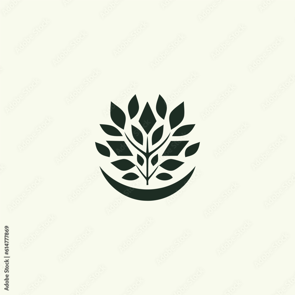 Leaf nature logo design vector illustration Leaf nature logo design vector illustration