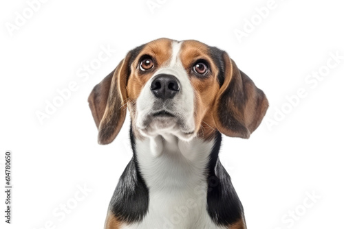 Beagle dog transparent background, PNG ,Generative AI