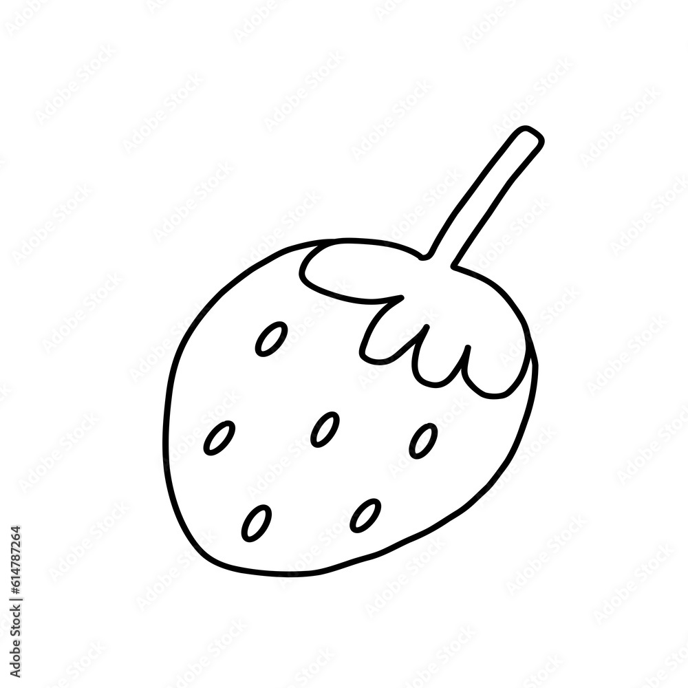illustration of a strawberry illustration of a strawberry