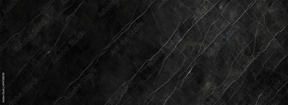  Black stone texture background from Generative AI