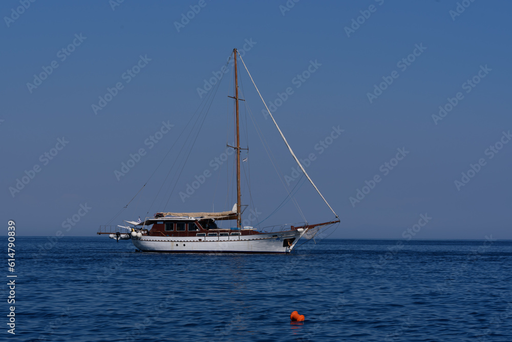 Fototapeta premium sailboat on the sea