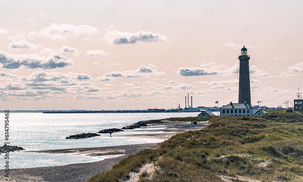 Fototapeta premium lighthouse on the coast