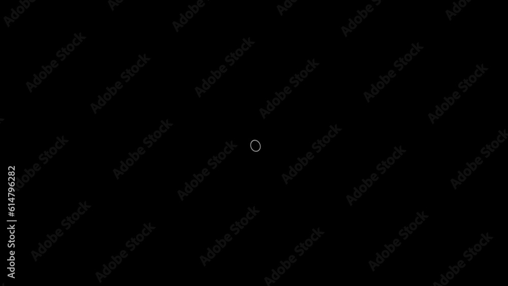 Abstract animated background with curved oval lines Abstract animated background with curved oval lines