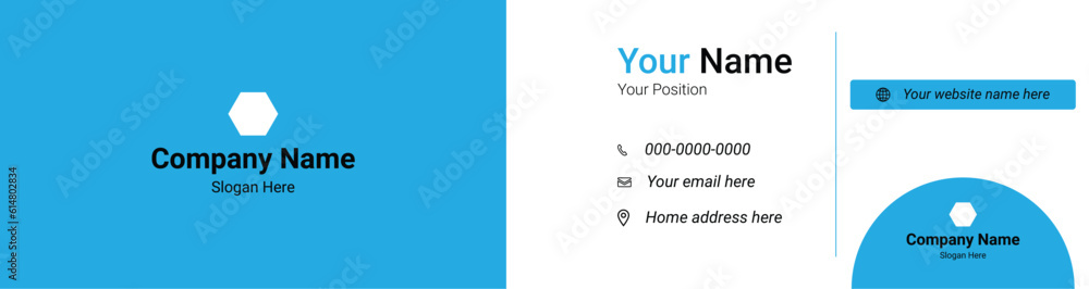 Obraz premium This is a Corporate Business Card template.